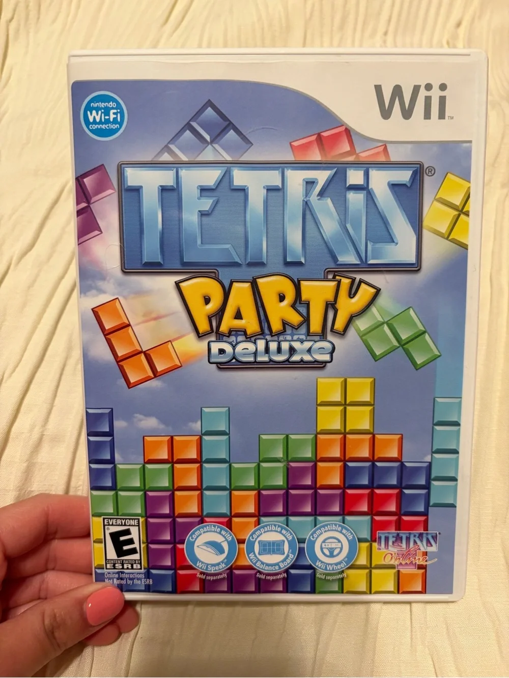 Tetris Party Deluxe Wii Game Complete w/ Manual
